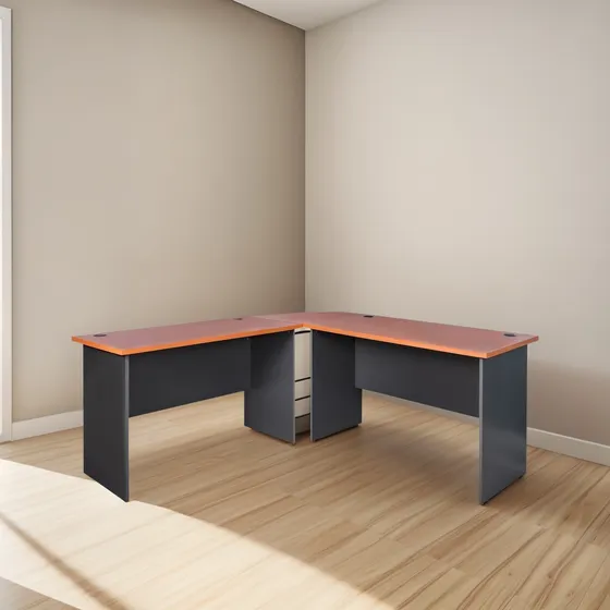 Escritorio Modular Lados 180 X 180 Cm. Melamina Compacta