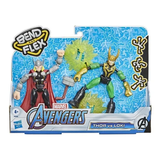 Marvel Bend And Flex - Figura De Thor Vs. Loki  