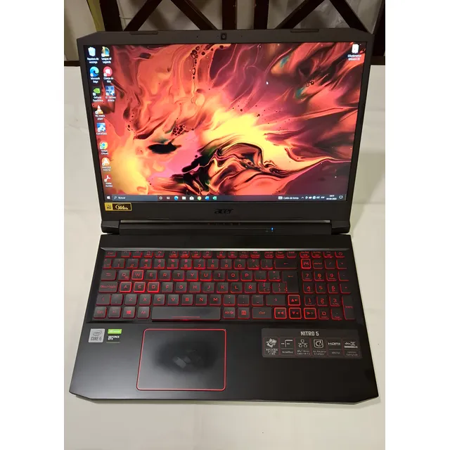 Acer Gamer Nitro 5 , I5 10ma, 16gb, 500gb  Ssd, Gtx 1650 Negro
