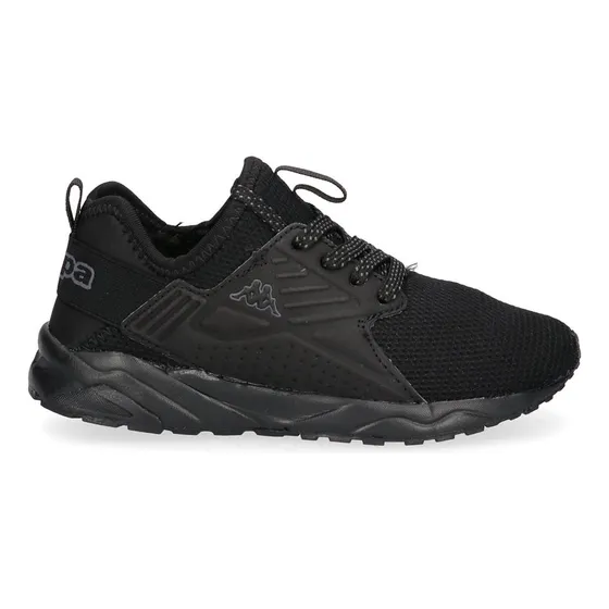 Zapatillas Unisex Niños Logo San Puerto Color Negro Kappa