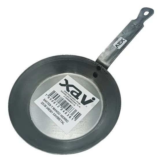 Sarten Hierro 22cm Industrial Rb. 1725 Xavimetal