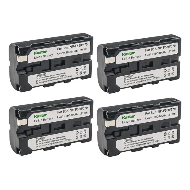 Baterías Kastar Pack 04 Unidades Np - F570 2900 Ma/h Factura