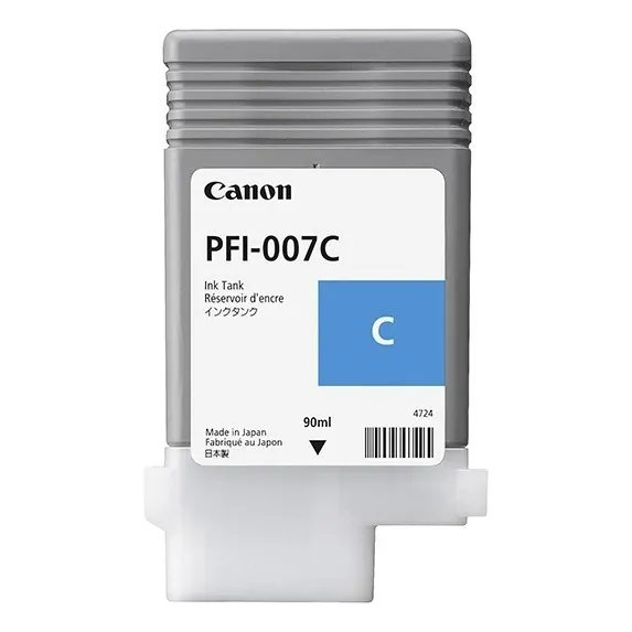 Tinta Canon Imageprograf Ipf670e Cyan Pfi-007 C 90ml