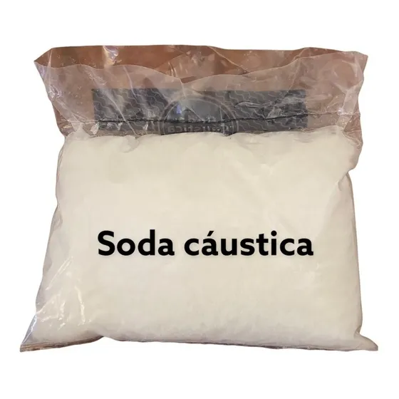 Soda Cáustica En Escamas - Bolsa X 1 Kg 