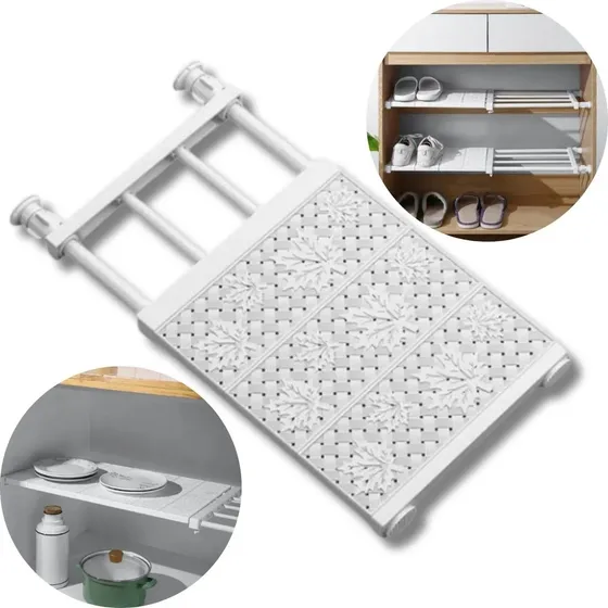Prateleira Inteligente Extensível Ajustável Vários Ambientes