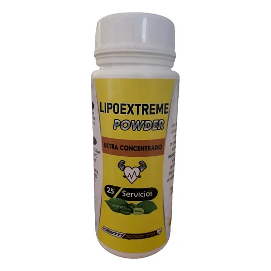 Lipoextreme Powder (nuevo) Potente Quemador  De Grasa Unisex