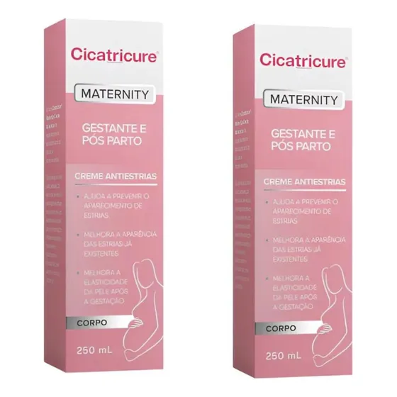 Cicatricure Antiestrias Maternity Gestante E Pós Parto C/2