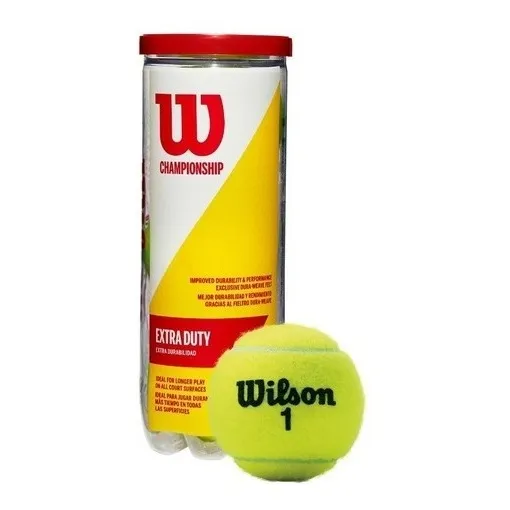 Tubo De Pelotas Bolas De Tenis Wilson Pelotas Championship