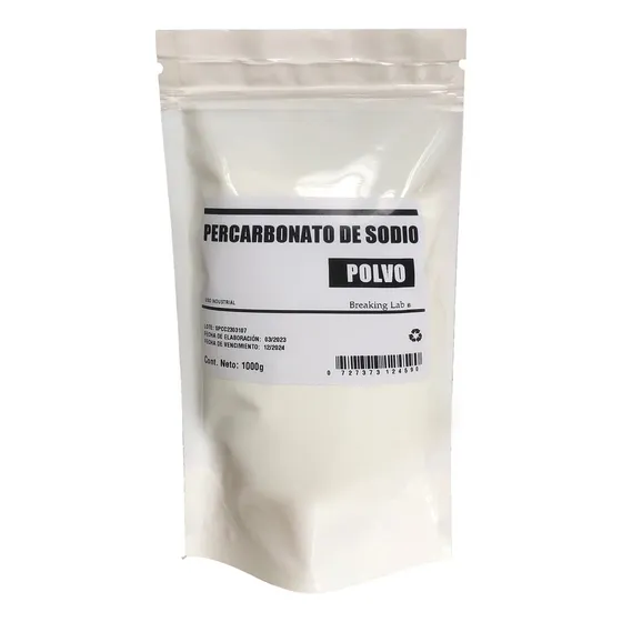Percarbonato De Sodio Puro - 1 Kg Limpiador En Polvo