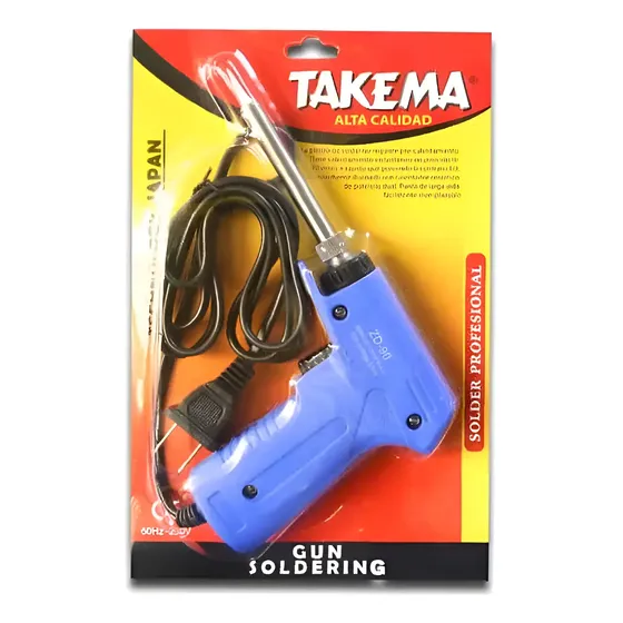 Cautin Tipo Pistola Punta De Plata 30w\u002F130w Zd-90 Takema | Cuotas sin interés