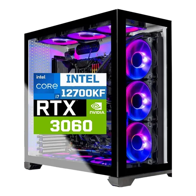 Cpu Gamer Core I7-12700k + Rtx 3060 12gb +16gb Ram + 1tb Ssd