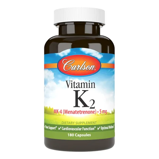 Carlson - Vitamina K2, Mk-4 (menatetrenona), Suplemento De V