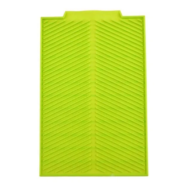 Alfombrilla Silicona Multiuso Escurre Vajilla Vasos 39x24cm