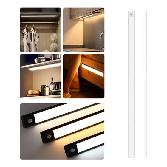 Barra De Luz Com Sensor Inteligente De Led 80cm 3000mah 3cor