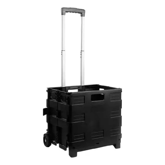 Carro Utilitario Rodante, Caja De Mano Plegable Y Plega...