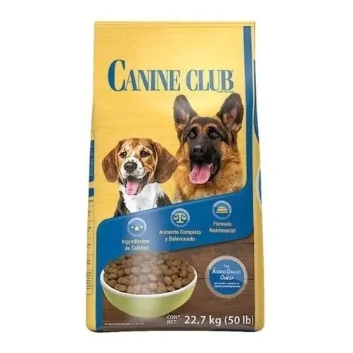 Croquetas Canine Club Alimento Para Perro Carne Pollo 22.7kg