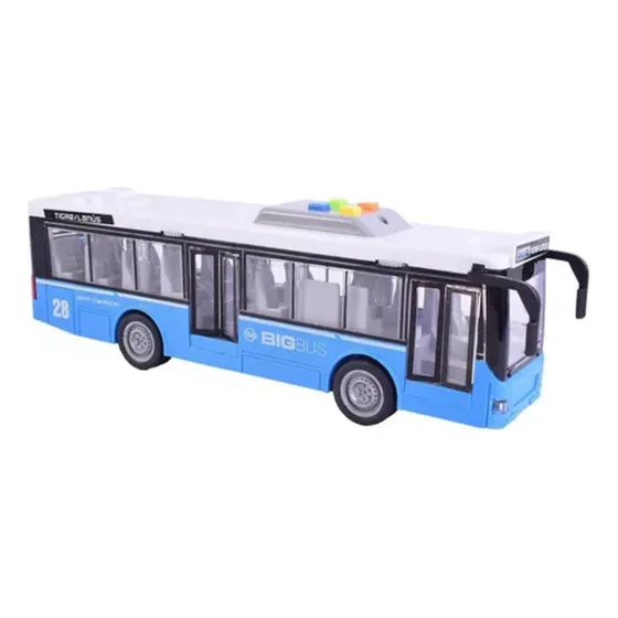 Colectivo Bus Con Luz Y Sonidos A Fricción