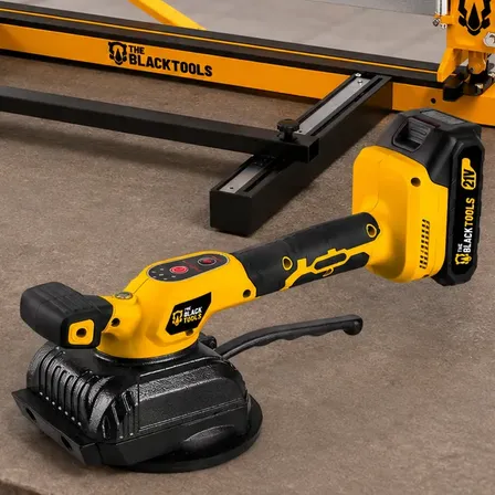 Cortador Riscador De Piso 120cm + Maquina Assentadora 21v