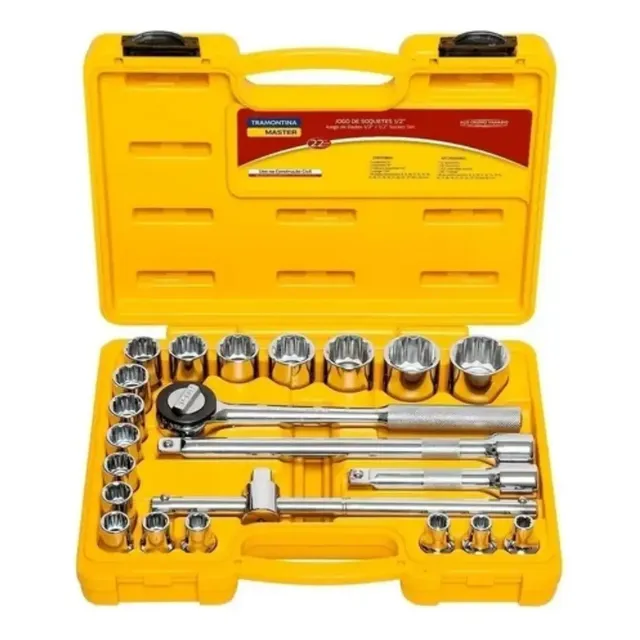 Tramontina 22 peças 1/2" (43600022)