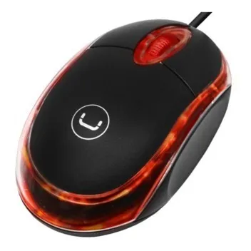 Mouse Óptico Unno Tekno Ms6501bk Usb Led