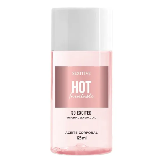 Aceite Corporal Sexitive Hot Inevitable So Excited - 125ml