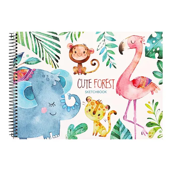 Cuaderno Boceto In Hoja Oz M² Encuadernado Espiral Papel