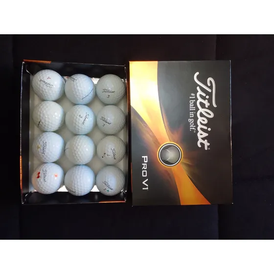 Pelotas De Golf  Titleist Prov1 Muy Buen Estado X 12 Unidade