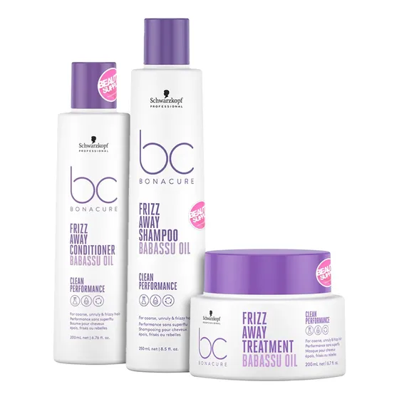 Shampoo, Acondicionador Y Mascara Schwarzkopf Frizz Away