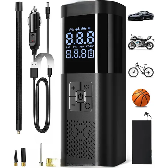 Mini Compresores Aire Infladores 2877 Bombas Electricos Baterias Plug Encendedor Recargables Neumaticos Portatil Inalambricos Autos Motos Bicicletas Infables Colchonetas Piscinas Piletas Potente