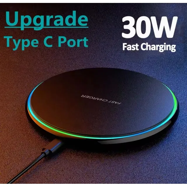 Cargador Inalámbrico De 30w Carga Rapida