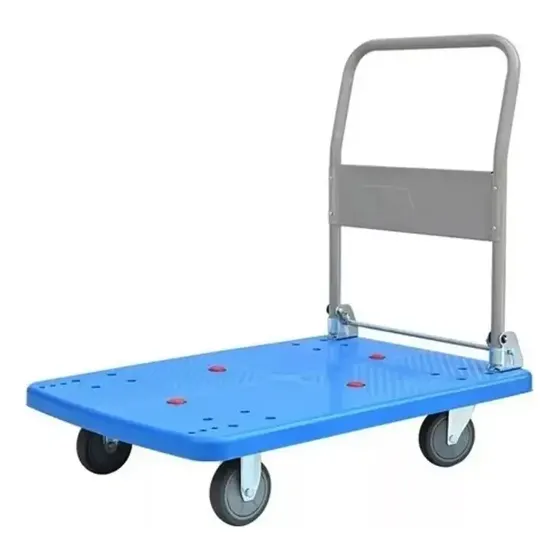 Carro Carga Yegua Plegable Plataforma Grande 350kg 90x60