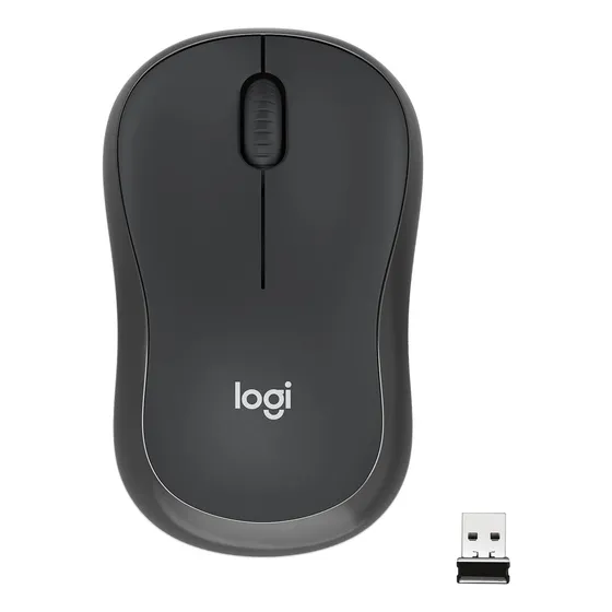 Mouse Inalámbrico Silencioso Logitech M220, Color Grafito