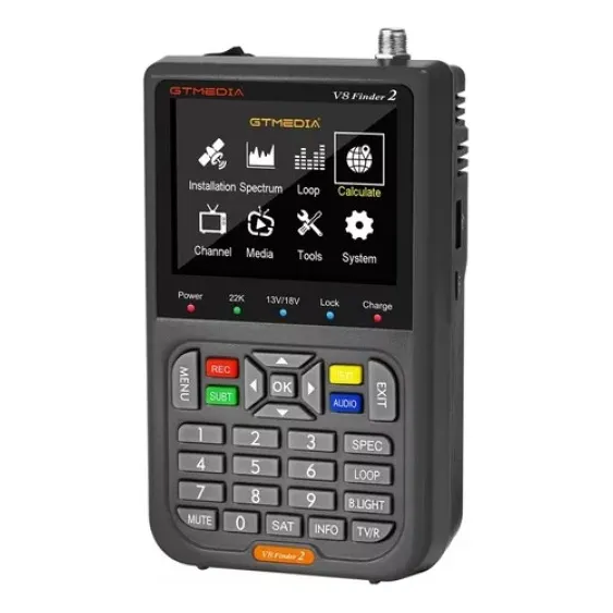 Satfinder V8 Finder2 Hd H.264 3,5 Lcd Dvb-s2 Profesional Ful