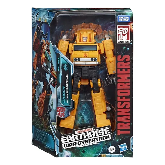 Figura De Acción Grapple Transformers Cyberton Earthrise Voyager