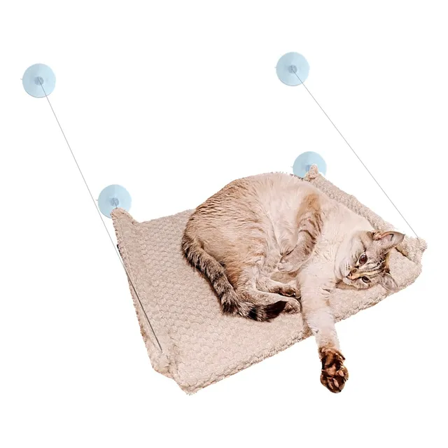 Hamaca O Cama Flotante De Ventana Para Gatos