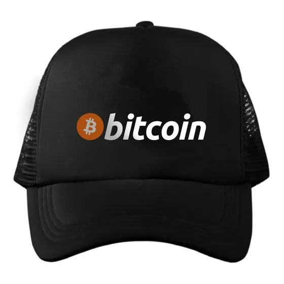 Boné Trucker, Telinha, Bitcoin, Criptomoeda