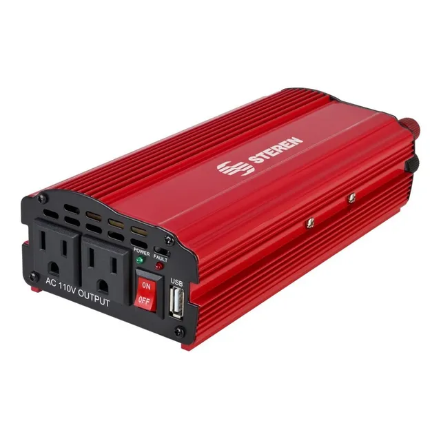 Inversor De Corriente Automotriz De 600 W(12 Vcc A 110 Vca)