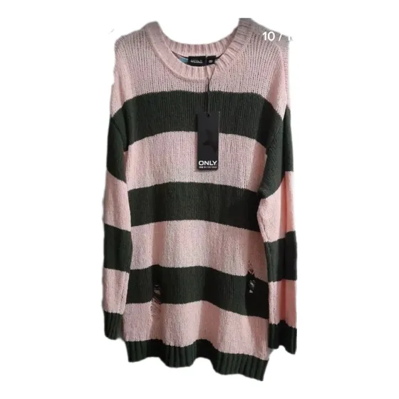 Buzos Oversize En Hilo Alicrado,t.sym.nuevos.simulan Roturas