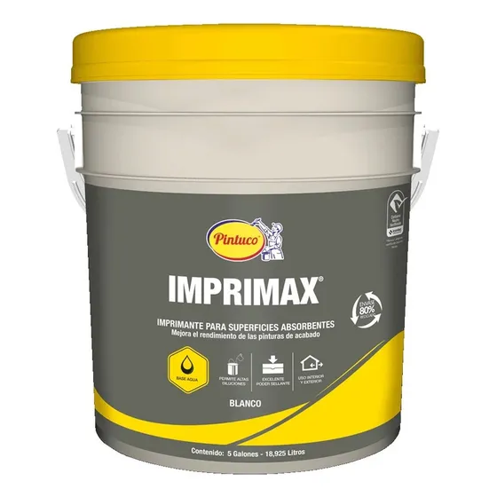 Imprimax Sellador Blanco 3501 5 Gal Pintuco