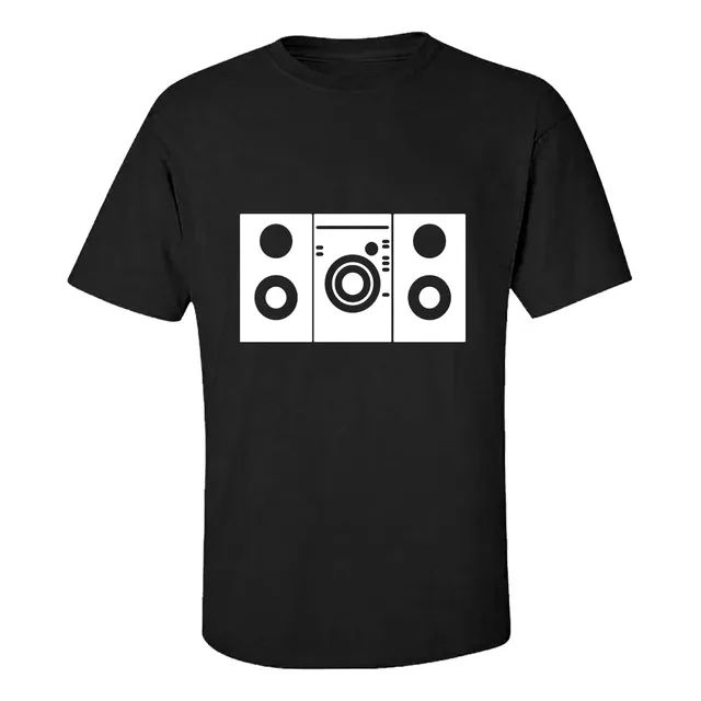 Remera 100% Algodón Equipo Radio Musica Parlante Retro #07
