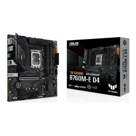 Placa Mãe Asus Tuf Gaming B760m-e D4 B760 Lga 1700 Matx Ddr4