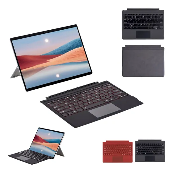 Teclado Bluetooth Magnético Para Surface 7 6 5 4 3 Pro8 9 Go