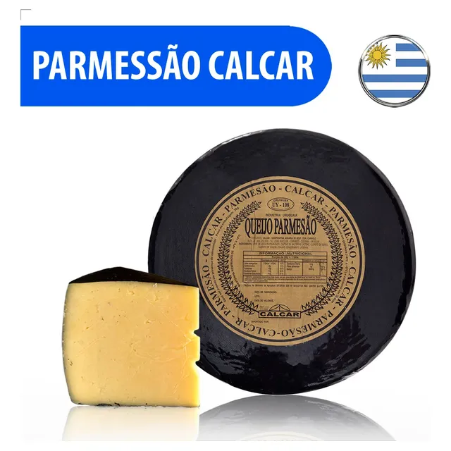 Queijo Parmesão Calcar - Uruguaio Capa Preta (pedaço) 500g