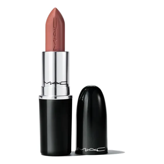 Batom Mac Luster Hug Me Neutral Flesh Pink