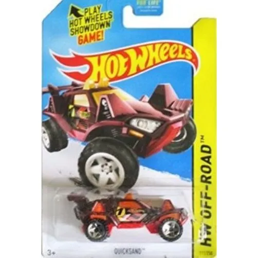 Auto Hot Wheels Arenero Bugy Quicksand Hw Off-road Retr Rdf1