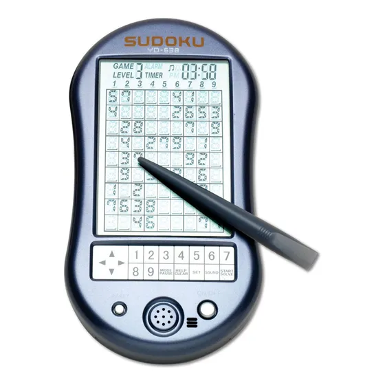 Juego Portátil De Sudoku Electrónico Bits And Pieces Deluxe