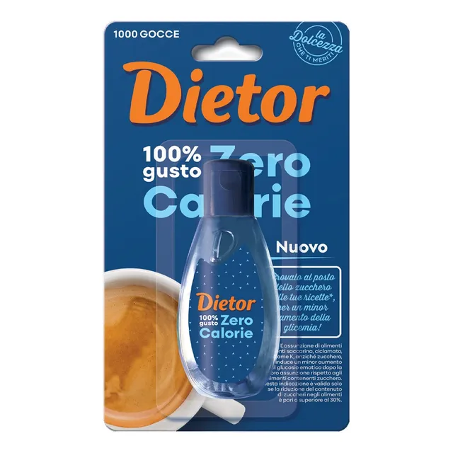 Edulcorante  Dietor Fruttil Fructosa Pura Edulcorante 500 Mg
