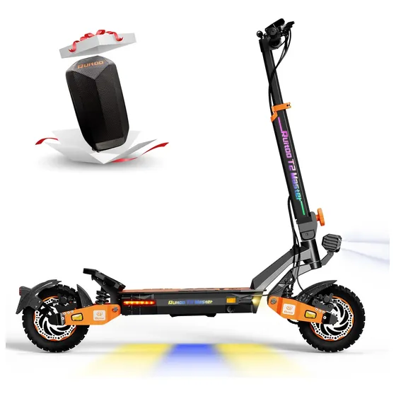 T2 Master Patinete Eléctrico Para Adultos Con Motores Duales T2 Master Patinete Eléctrico Para Adultos Con Motores Duales