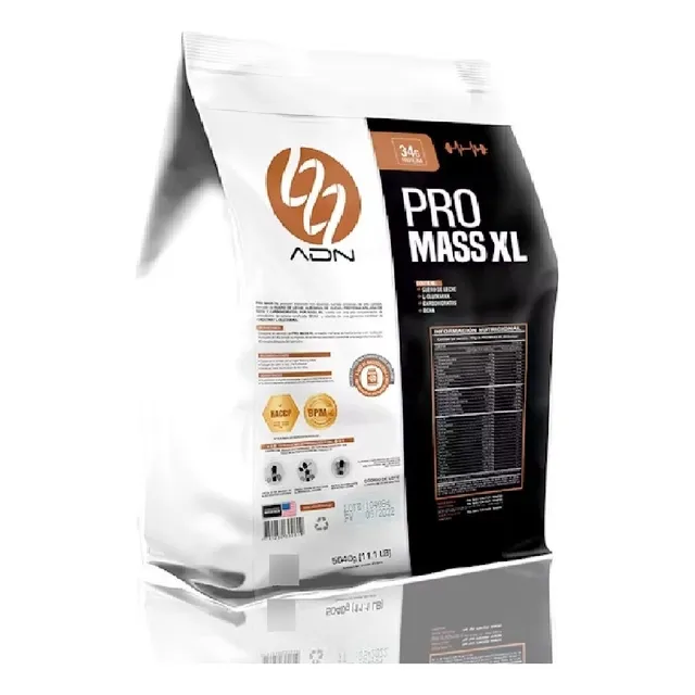 Adn Suplementos Pro Mass Xl Whey Protein 5 Kg Bolsa