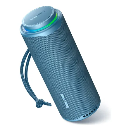 Tronsmart T8 Bocina Bluetooth Portátil 40w Sonido De 360 Azul